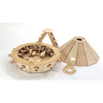Pathfinders - Leonardo Da Vinci Tank Wooden Construction Kit