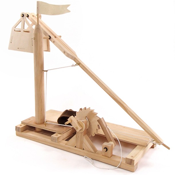 Pathfinders - Leonardo Da Vinci Trebuchet Wood