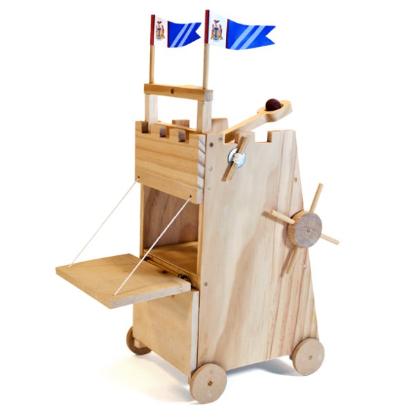 Pathfinders - Medieval Siege Tower Wood