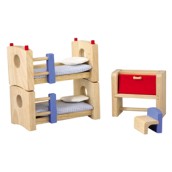 Plan Toys 7304  - Wooden Children's Room - Neo
