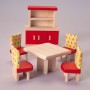 PlanToys 7306  - Wooden Dinning Room Furniture - Neo