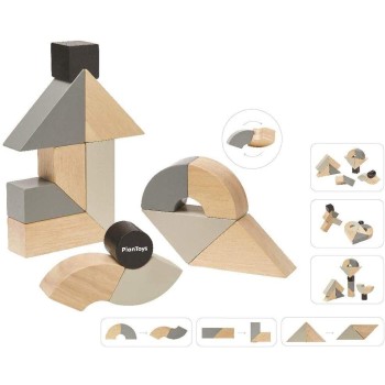 Plan Toys 5508 - Twisted Blocks