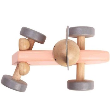 Plan Toys 5717 - Bunny Racing Car Wooden 