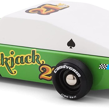 Candylab Toys - Blackjack Wooden Race Toy Car