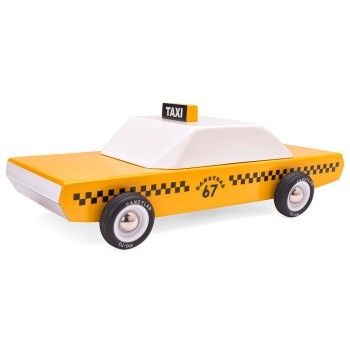 Candylab Toys - CandyCab Wooden New York Cab Taxi Toy Car