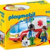 Playmobil 9122 - 1.2.3 Rescue Ambulance Truck