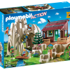 Playmobil 9126 - Rock Mountain Climbers with Cabin - Action