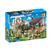 Playmobil 9126 - Rock Mountain Climbers with Cabin - Action