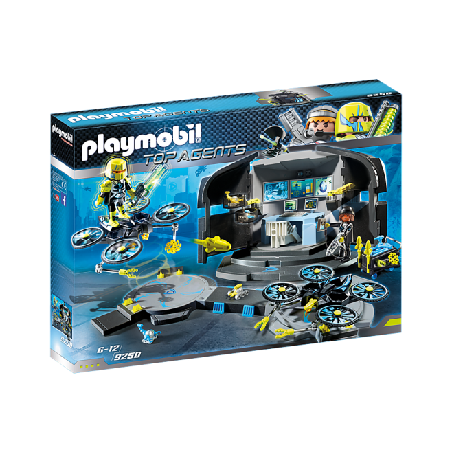 Playmobil 9250 Dr. Drone's Command Base - Top Agents