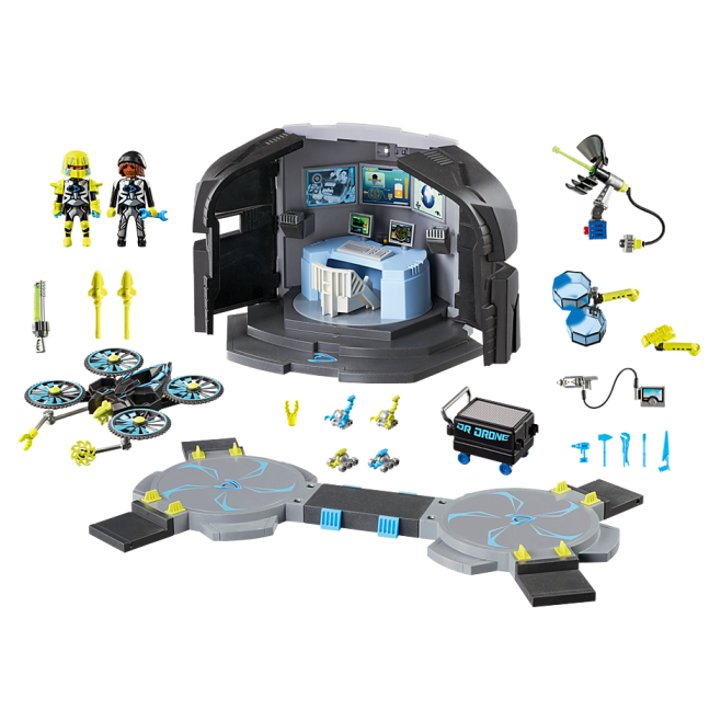 Playmobil 9250 Dr. Drone's Command Base - Top Agents