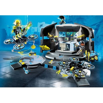 Playmobil 9250 Dr. Drone's Command Base - Top Agents