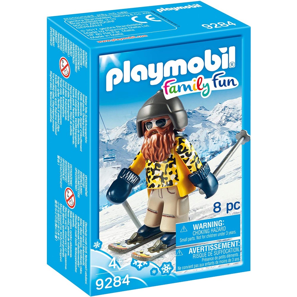 Playmobil 9284 Skier with Poles - Family Fun
