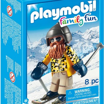 Playmobil 9284 Skier with Poles - Family Fun
