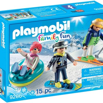 Playmobil 9286 Winter Sports Trio - Family Fun