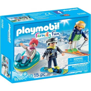 Playmobil 9286 Winter Sports Trio - Family Fun