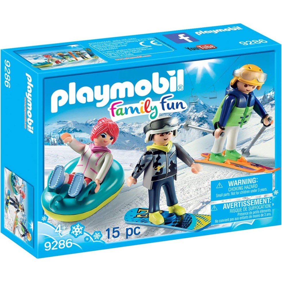 Playmobil 9286 Winter Sports Trio - Family Fun