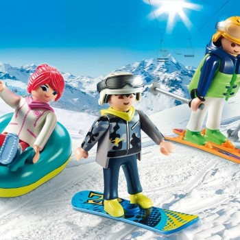 Playmobil 9286 Winter Sports Trio - Family Fun