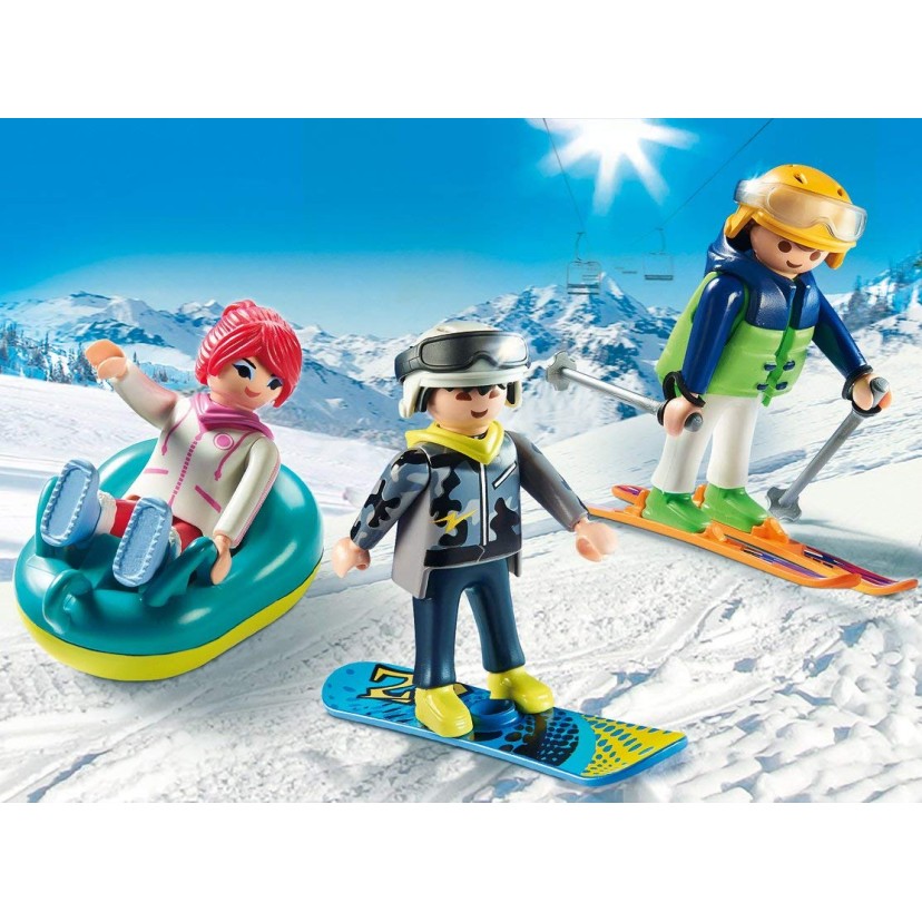 Playmobil 9286 Winter Sports Trio - Family Fun