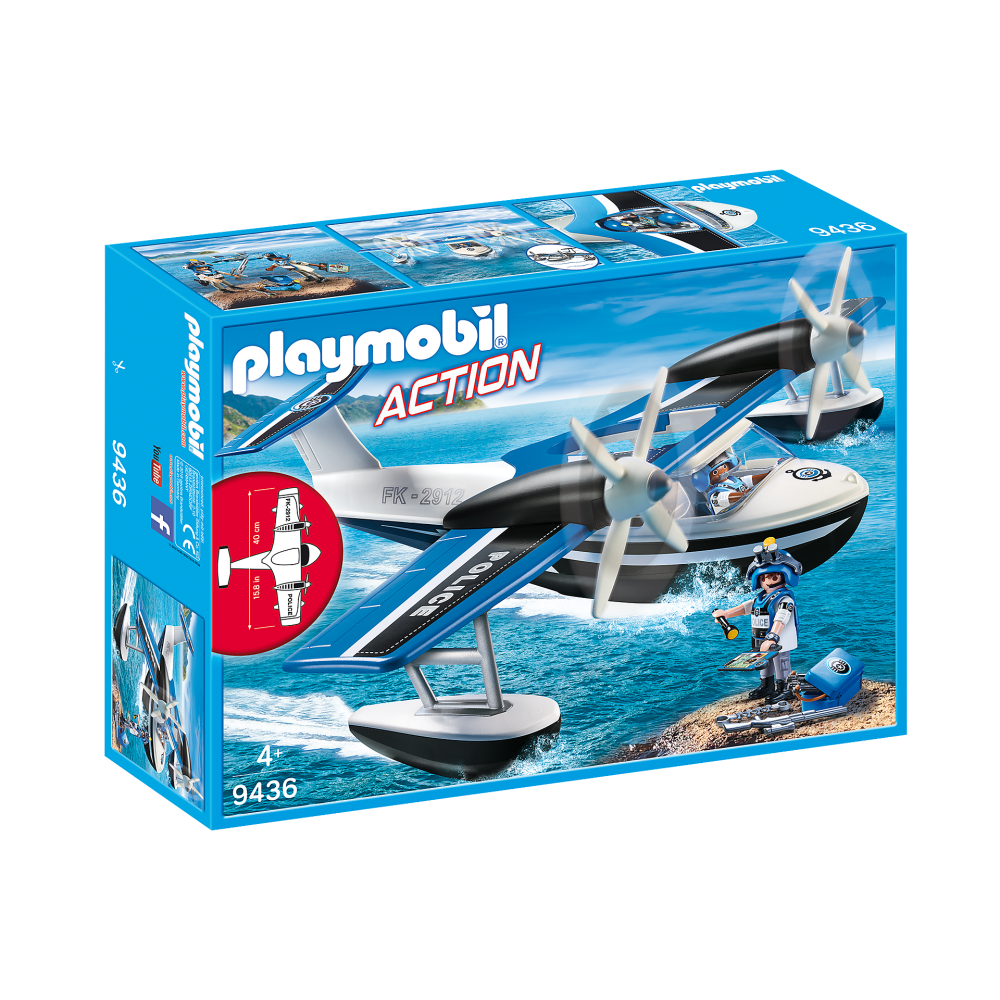 Playmobil 9436 - Police Seaplane - City Action