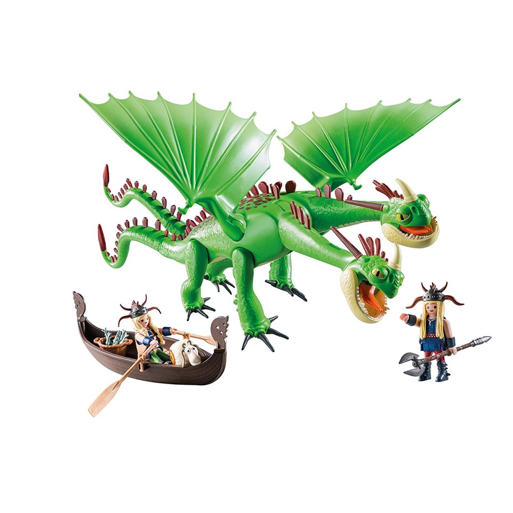 Playmobil 9458 - Ruffnut and Tuffnut Twins with Barf and Belch - Dragons