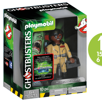 Playmobil 70171 - Ghostbusters Collector's Edition W. Zeddemore only 3000 worldwide