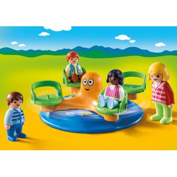 Playmobil 9379 - Children's Carousel - Playmobil 1.2.3 
