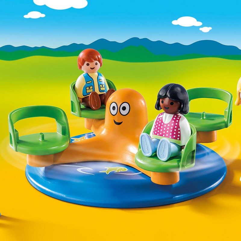Playmobil 9379 - Children's Carousel - Playmobil 1.2.3 