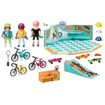 Playmobil 9402 - Bike & Skate Shop - City Life Shopping