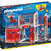 Playmobil 9462 Fire Station with Helicopter City Action