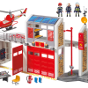 Playmobil 9462 Fire Station with Helicopter City Action