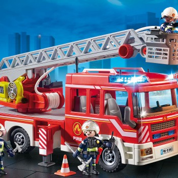 Playmobil 9463 Fire Ladder Unit Truck City Action