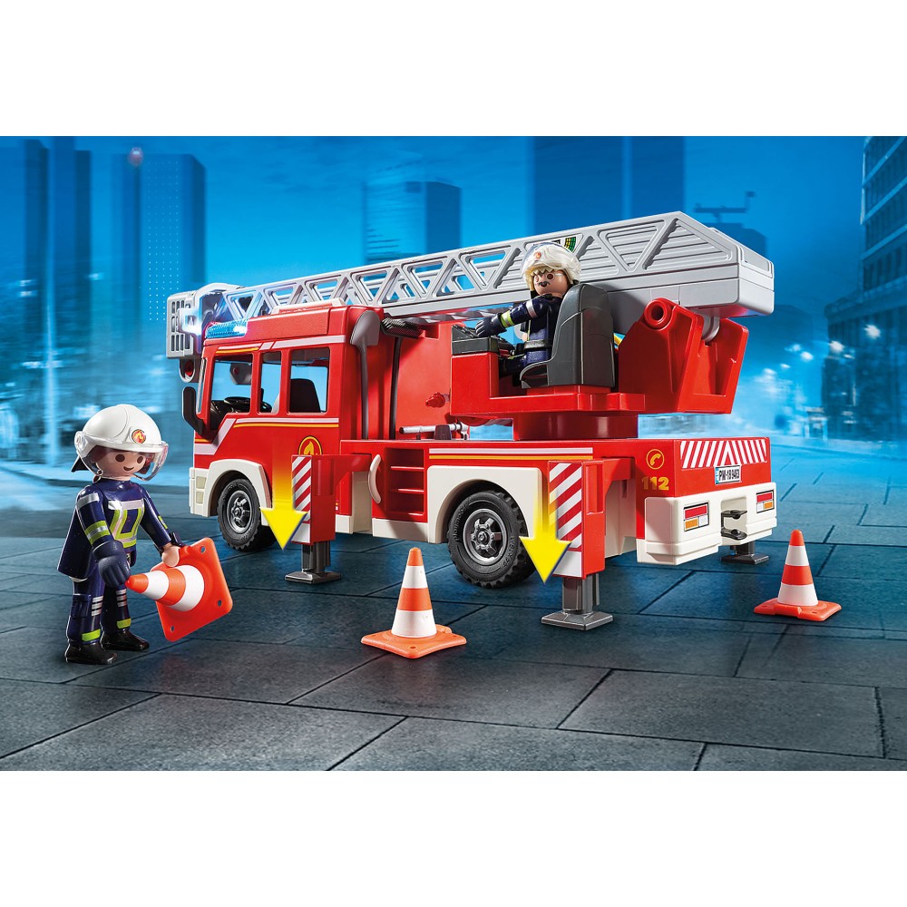 Playmobil 9463 Fire Ladder Unit Truck City Action