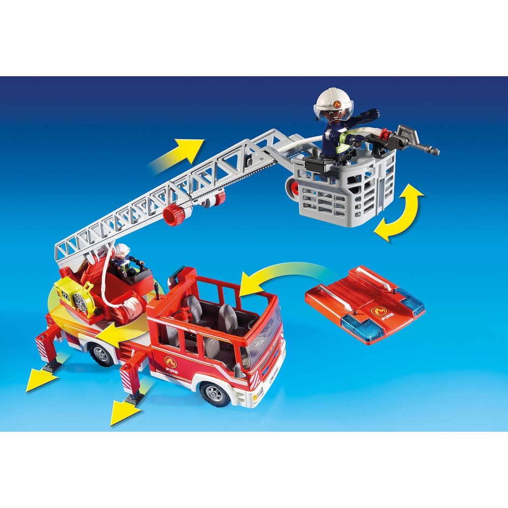 Playmobil 9463 Fire Ladder Unit Truck City Action