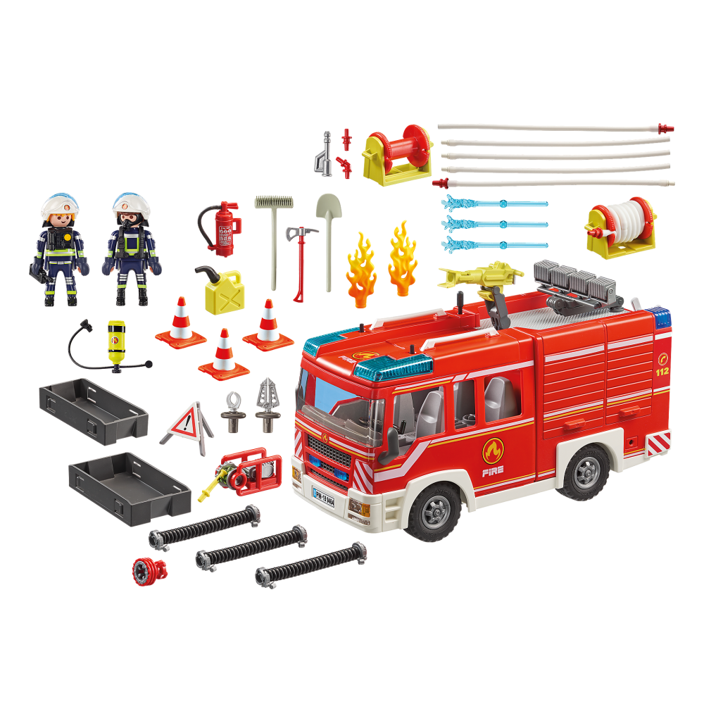 Playmobil 9464 Fire Engine Truck City Action