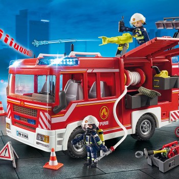 Playmobil 9464 Fire Engine Truck City Action