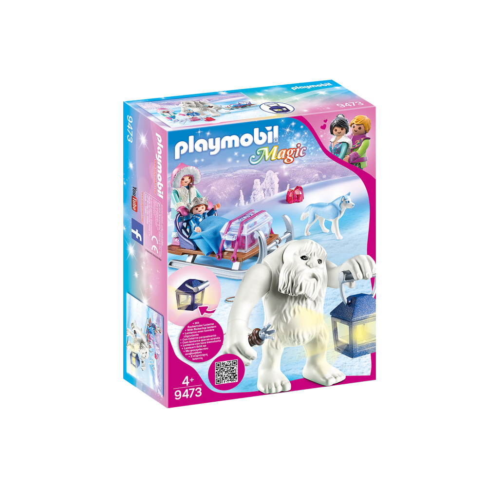 Playmobil 9473 - Yeti with Sleigh - Magic