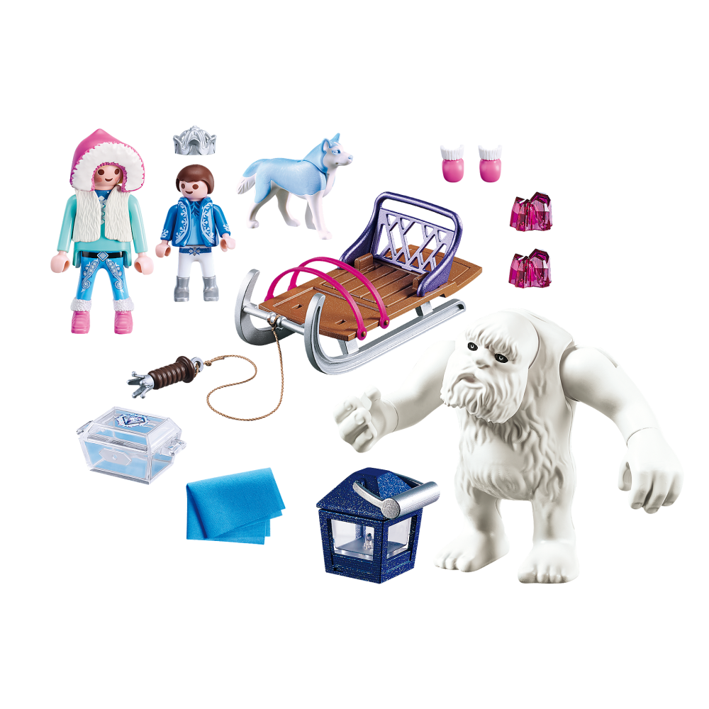 Playmobil 9473 - Yeti with Sleigh - Magic