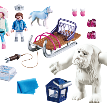 Playmobil 9473 - Yeti with Sleigh - Magic