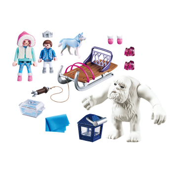Playmobil 9473 - Yeti with Sleigh - Magic