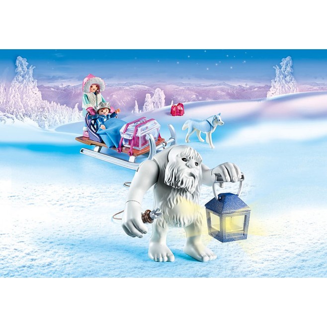 Playmobil 9473 - Yeti with Sleigh - Magic