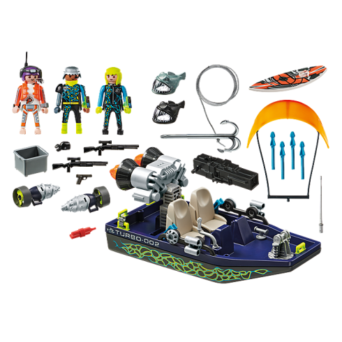Playmobil 70006 Team S.H.A.R.K. Harpoon Craft - Top Agents