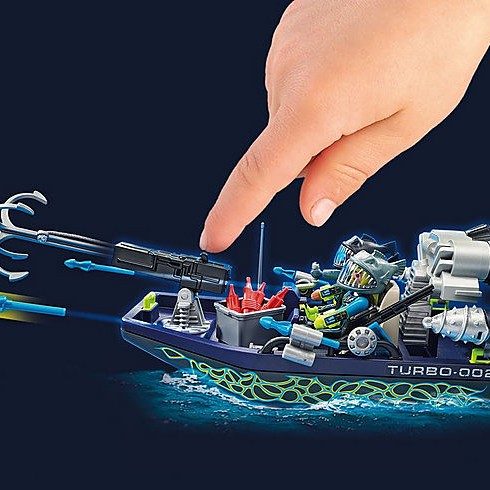 Playmobil 70006 Team S.H.A.R.K. Harpoon Craft - Top Agents