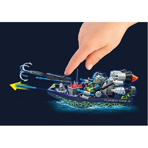 Playmobil 70006 Team S.H.A.R.K. Harpoon Craft - Top Agents