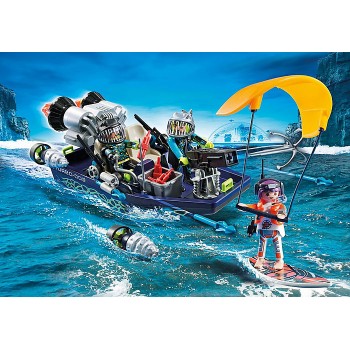 Playmobil 70006 Team S.H.A.R.K. Harpoon Craft - Top Agents