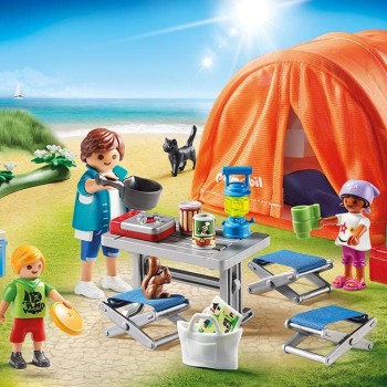 Playmobil 70089 - Family Camping Trip