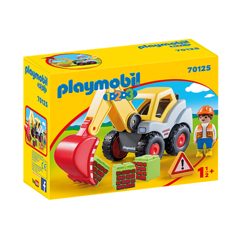 Playmobil 70125 - Shovel Excavator - Playmobil 1.2.3