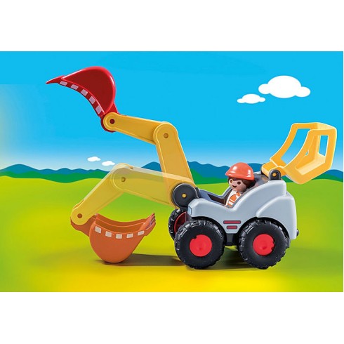 Playmobil 70125 - Shovel Excavator - Playmobil 1.2.3