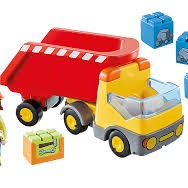 Playmobil 70126 - Dump Truck - Playmobil 1.2.3