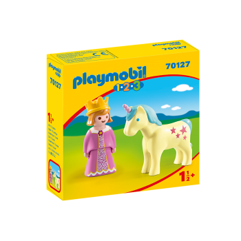 Playmobil 70127 - Princess with Unicorn - Playmobil 1.2.3