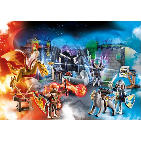 Playmobil 70187 - Advent Calendar Battle for Magic Stone - Novelmore